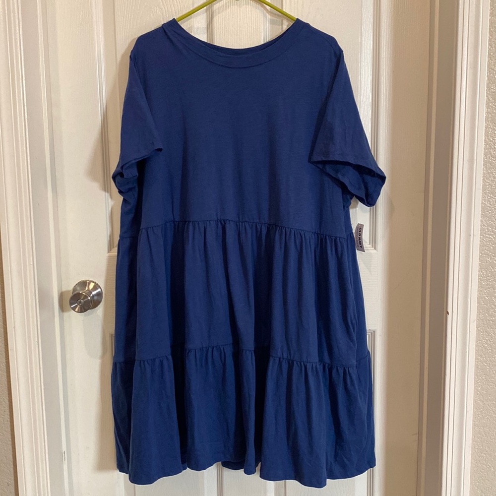 NWT Old Navy Tier Swing Dress with Pockets